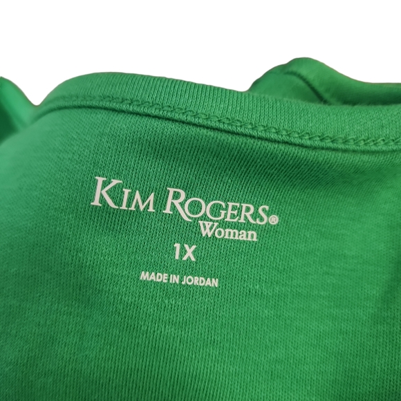 Kim Rogers Women's Short Sleeve Crew Neck Fashion T-Shirt various colors - Picture 4 of 8